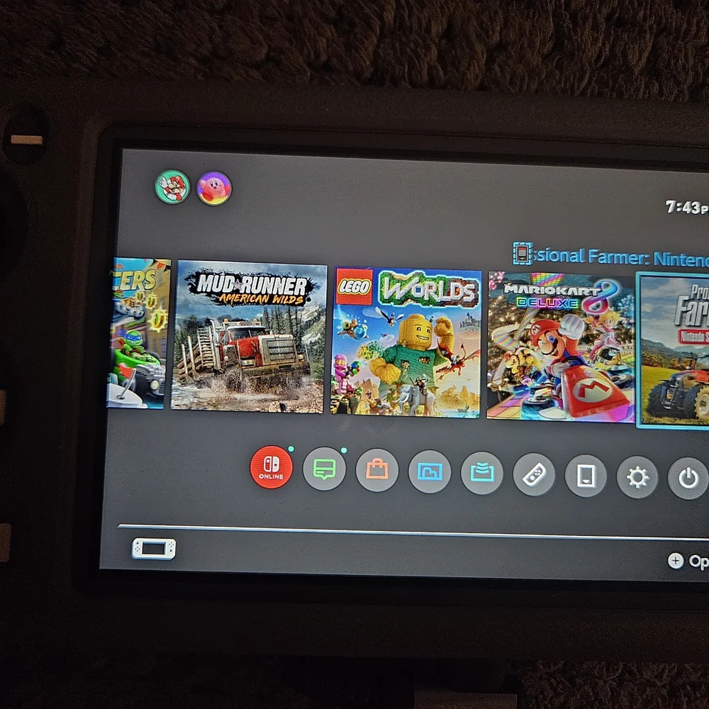 Nintendo switch gaming